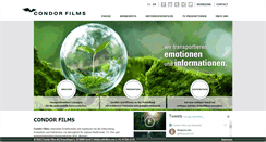 Desktop Screenshot of condorfilms.com